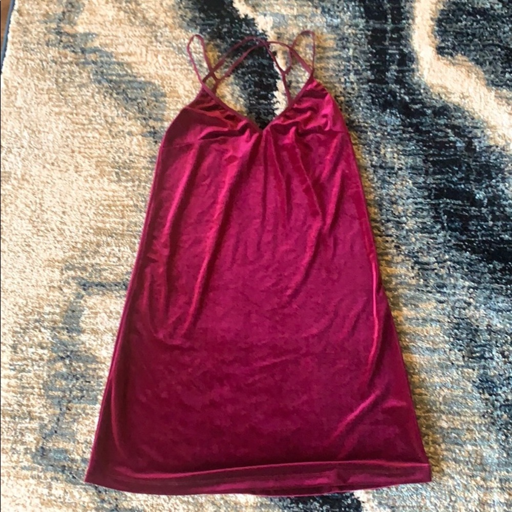 Velvet sun dress